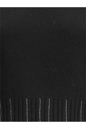 Black virgin wool sweater FABIANA FILIPPI | MAD215F104L558825